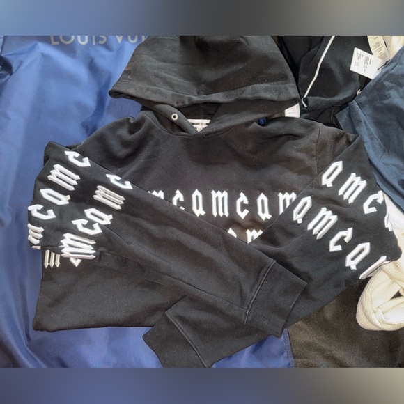 MENS Mcq Alexander Mcqueen Repeat Logo Hoodie M - Picture 5 of 11